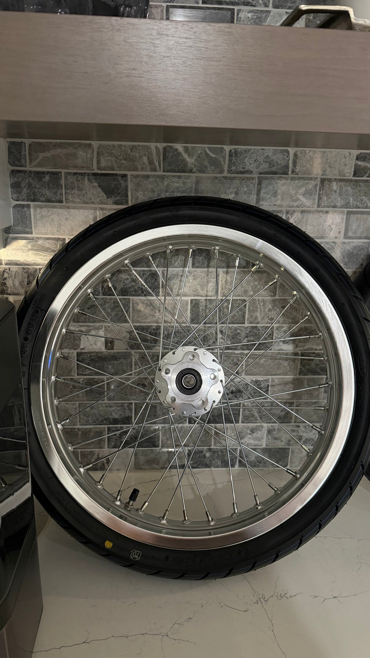 Chrome LBX/Eride Supermoto Wheel Set